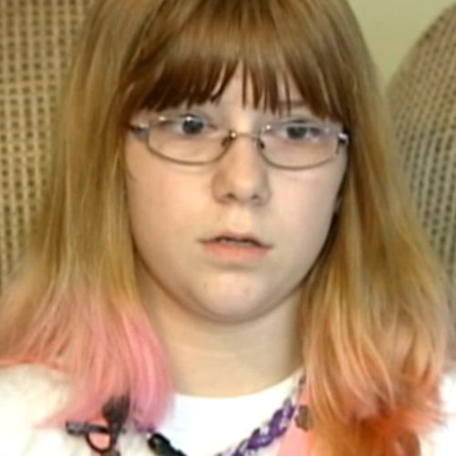 Student Dyes Hair Pink For Breast Cancer