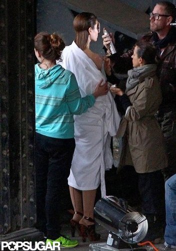 Jessica Biel got touched up before facing the camera.
Jessica Biel got touched up before facing the camera.