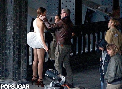 Jessica Biel got some touch-ups while shooting.
Jessica Biel got some touch-ups while shooting.