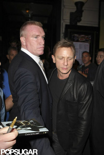 Daniel Craig stepped out to an SNL party in NYC.
Daniel Craig stepped out to an SNL party in NYC.