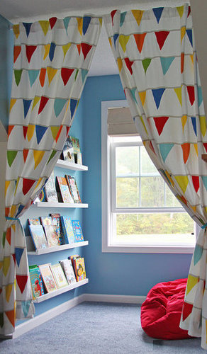 Wasted Space to Reading Nook Wasted Space to Reading Nook