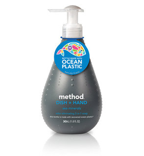 Method Soap With Recovered Ocean Plastic Packaging