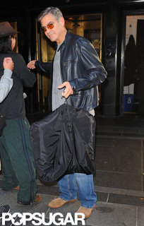 George Clooney Leaves His NYC Hotel | Pictures
