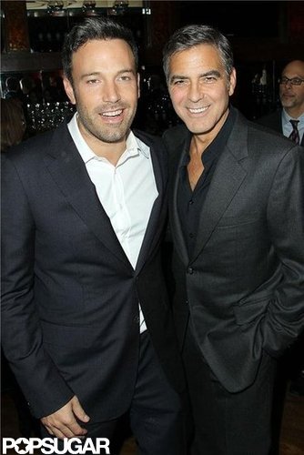 Ben Affleck and George Clooney attend the NYC screening of Argo.
Ben Affleck and George Clooney attend the NYC screening of Argo.