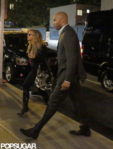 Beyoncé arrived at Gwyneth Paltrow's NYC bash.
Beyoncé arrived at Gwyneth Paltrow's NYC bash.