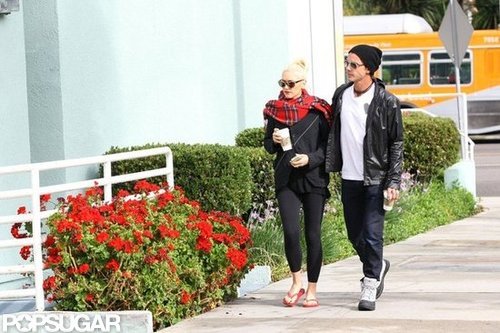 Gwen Stefani and Gavin Rossdale Get Their Caffeine Fix in LA Gwen Stefani and Gavin Rossdale Get Their Caffeine Fix in LA