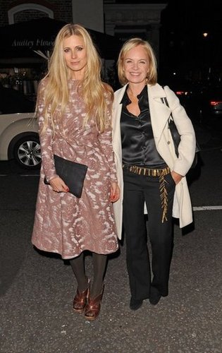 Laura Bailey and Mariella Frostrup Laura Bailey and Mariella Frostrup