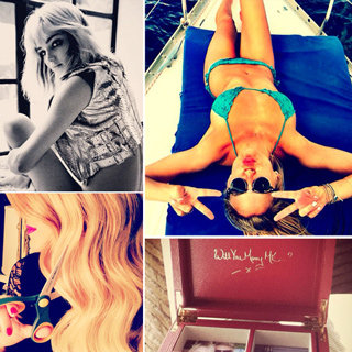 Celebrity Twitter & Instagram Pics: Miranda Kerr, Bar Refaeli, Lara Bingle, Kim Kardashian, Jennifer Hawkins, Gwyneth Paltrow