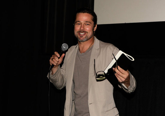 Brad Pitt Goes Solo For a Screening and Talks About His "Drug Days" Brad Pitt Goes Solo For a Screening and Talks About His "Drug Days"