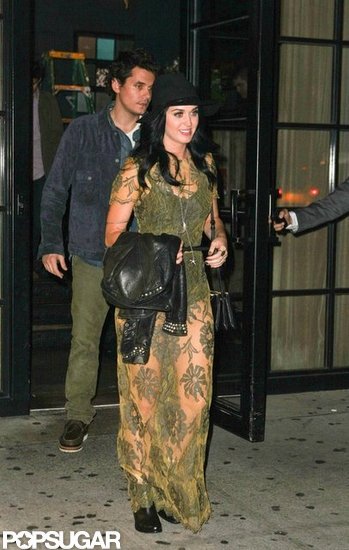 Katy Perry and John Mayer had a date night at the Pearl restaurant in NYC. Katy Perry and John Mayer had a date night at the Pearl restaurant in NYC.