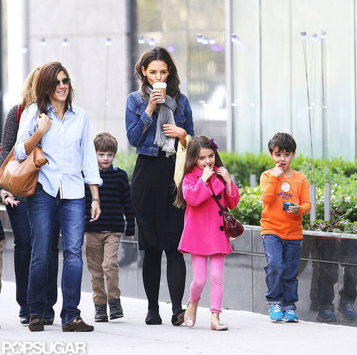 Katie Holmes and daughter Suri Cruise stepped out in NYC.
Katie Holmes and daughter Suri Cruise stepped out in NYC.