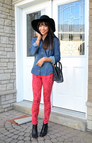 Printed denim and a Fall fedora upgrade go-to seasonal essentials, like a great chambray shirt and staple ankle boots.
Source: Lookbook.nu
Printed denim and a Fall fedora upgrade go-to seasonal essentials, like a great chambray shirt and staple ankle boots.
Source: Lookbook.nu