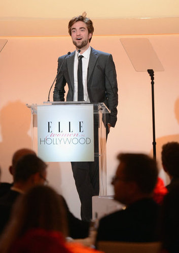 Robert Pattinson stepped out in LA for the Elle Women in Hollywood Awards.
Robert Pattinson stepped out in LA for the Elle Women in Hollywood Awards.