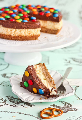 Chocolate Mousse Cheesecake With M&M's Chocolate Mousse Cheesecake With M&M's