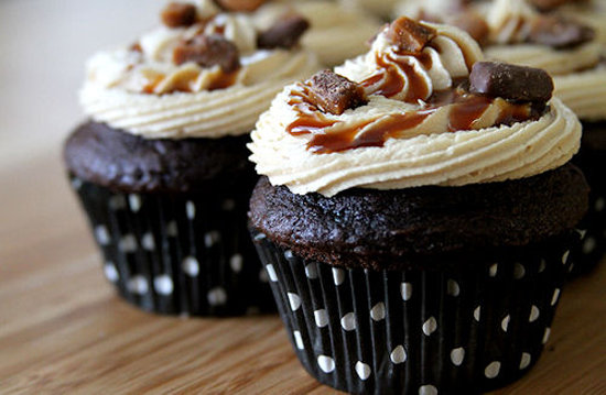 Heath Bar Crunch Cupcakes Heath Bar Crunch Cupcakes
