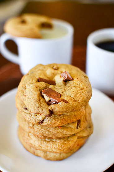 Brown Butter Chocolate Candy Surprise Cookies