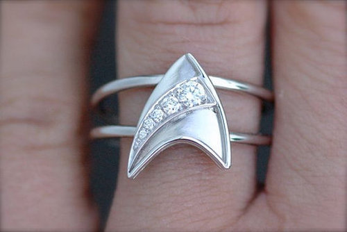 Star Trek Engagement Ring Star Trek Engagement Ring
