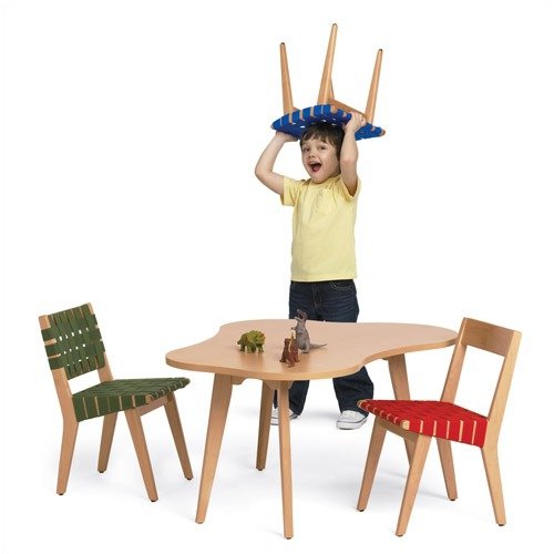 Knoll Kid's Risom Amoeba Table