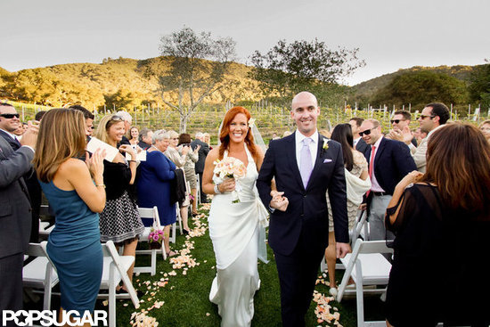 Elisa Donovan Charlie Bigelow walked down the aisle as man and wife.
Photos courtesy Scott Robert
Elisa Donovan Charlie Bigelow walked down the aisle as man and wife.
Photos courtesy Scott Robert