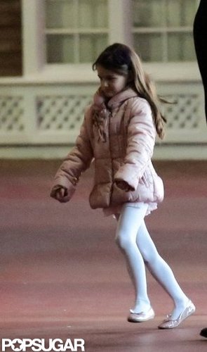 Suri Cruise attended a ballet class in NYC.
Suri Cruise attended a ballet class in NYC.
