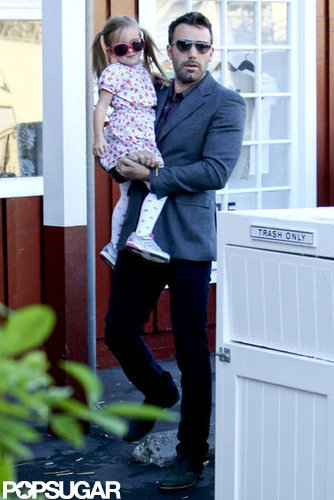 Ben Affleck and Seraphina Match Up For a Morning Run Ben Affleck and Seraphina Match Up For a Morning Run