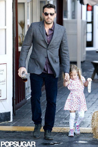 Ben Affleck and Seraphina Affleck walked through the Brentwood Country Mart together.
Ben Affleck and Seraphina Affleck walked through the Brentwood Country Mart together.