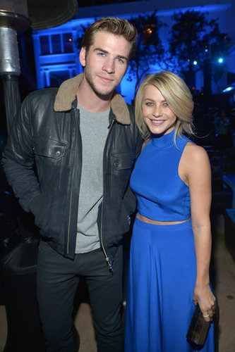 Julianne Hough and Liam Hemsworth posed for a photo.
Julianne Hough and Liam Hemsworth posed for a photo.