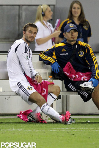 David Beckham played soccer in LA.
David Beckham played soccer in LA.
