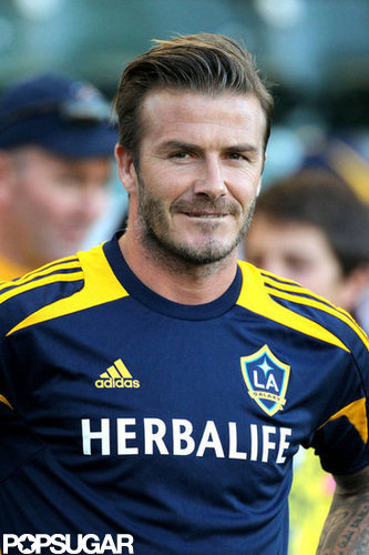 David Beckham played soccer in LA.
David Beckham played soccer in LA.