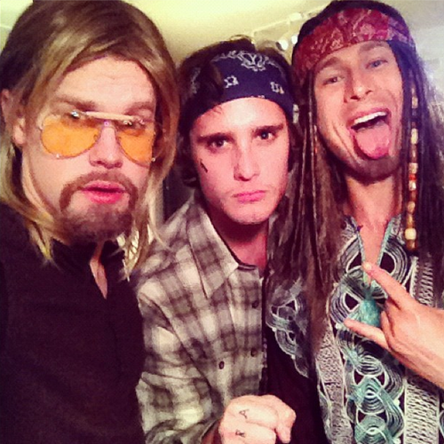 Chord Overstreet and Diego Boneta got into the Halloween spirit.
Source: Instagram user chordoverstreet
Chord Overstreet and Diego Boneta got into the Halloween spirit.
Source: Instagram user chordoverstreet
