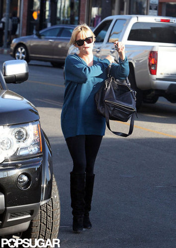 Reese Witherspoon wore sunglasses for an outing in LA.
Reese Witherspoon wore sunglasses for an outing in LA.