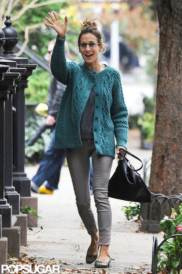 Sarah Jessica Parker Heads Home Post-Sandy Sarah Jessica Parker Heads Home Post-Sandy