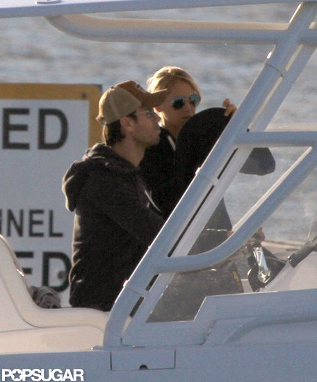 Enrique Iglesias and Anna Kournikova boated around Miami.
Enrique Iglesias and Anna Kournikova boated around Miami.