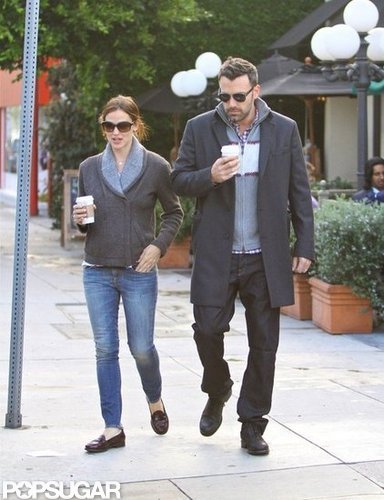 Ben Affleck and Jennifer Garner spent a morning together.
Ben Affleck and Jennifer Garner spent a morning together.