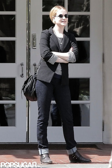 Evan Rachel Wood was out in LA after her wedding. Evan Rachel Wood was out in LA after her wedding.