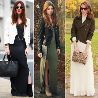 How to Wear a Maxi Dress For Winter