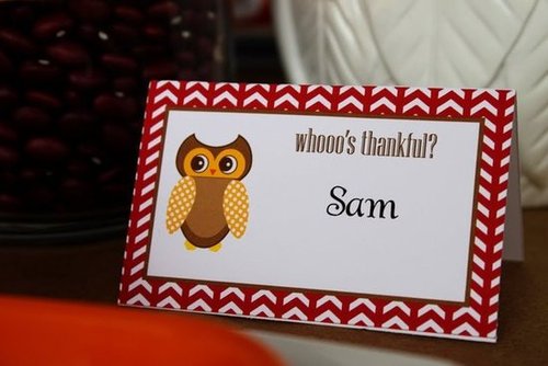 Kids' Place Cards Kids' Place Cards