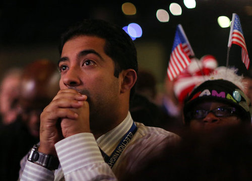 President Obama Wins! See Pictures of His Celebratory Event in Chicago President Obama Wins! See Pictures of His Celebratory Event in Chicago