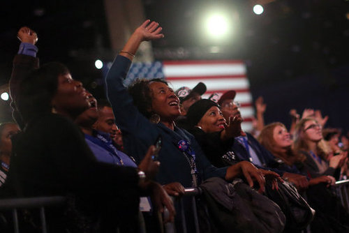 President Obama Wins! See Pictures of His Celebratory Event in Chicago President Obama Wins! See Pictures of His Celebratory Event in Chicago