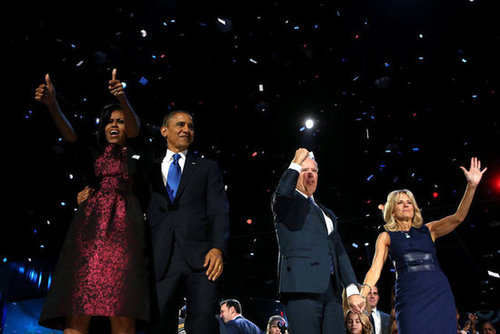 President Obama Wins! See Pictures of His Celebratory Event in Chicago President Obama Wins! See Pictures of His Celebratory Event in Chicago