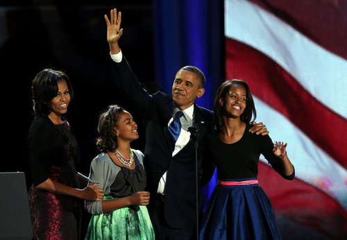 President Obama Wins! See Pictures of His Celebratory Event in Chicago President Obama Wins! See Pictures of His Celebratory Event in Chicago