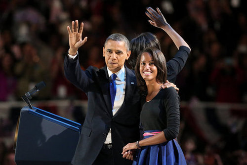 President Obama Wins! See Pictures of His Celebratory Event in Chicago President Obama Wins! See Pictures of His Celebratory Event in Chicago