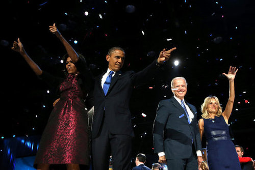 President Obama Wins! See Pictures of His Celebratory Event in Chicago President Obama Wins! See Pictures of His Celebratory Event in Chicago