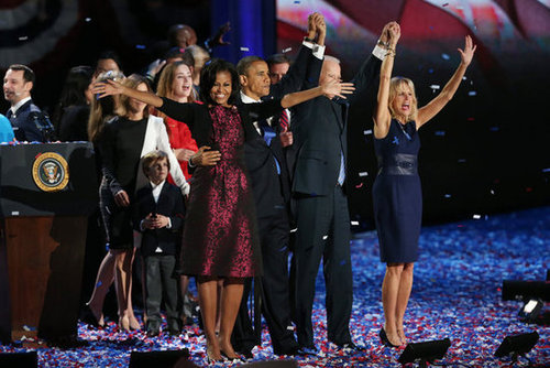 President Obama Wins! See Pictures of His Celebratory Event in Chicago President Obama Wins! See Pictures of His Celebratory Event in Chicago