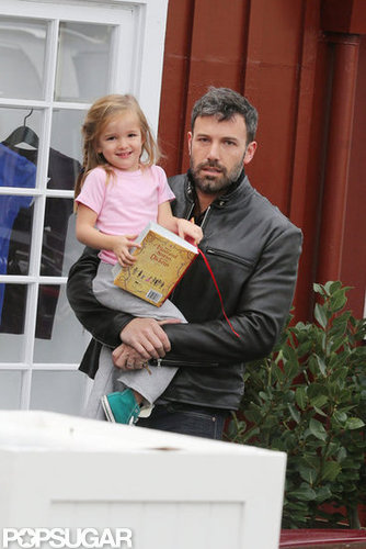 Seraphina Affleck smiled during a breakfast run with dad Ben Affleck in LA.
Seraphina Affleck smiled during a breakfast run with dad Ben Affleck in LA.