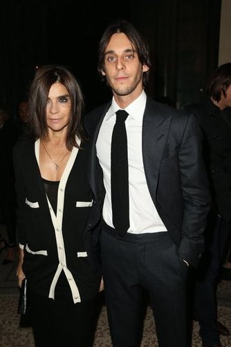 Carine Roitfeld and Vladimir Restoin Roitfeld Carine Roitfeld and Vladimir Restoin Roitfeld