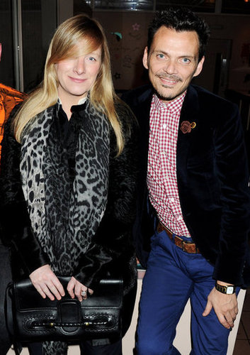 Sarah Burton and Matthew Williamson Sarah Burton and Matthew Williamson