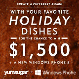 Create a Holiday Feast on Pinterest For a Chance to Win $1,500 and a new Windows Phone 8