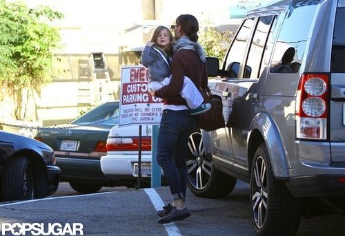 Jennifer Garner and Seraphina Affleck ran errands.
Jennifer Garner and Seraphina Affleck ran errands.
