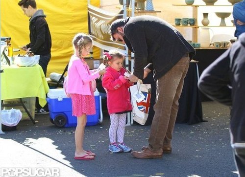 Ben Affleck spent time with his daughters, Violet and Seraphina, in LA.
Ben Affleck spent time with his daughters, Violet and Seraphina, in LA.